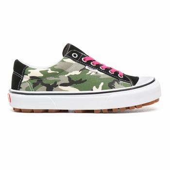 Vans Laurel Camo Style 29 - Miesten Tennarit - Camo Mustat